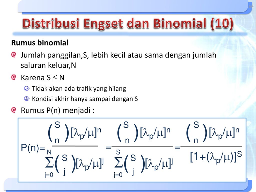 Tablas distribucion binomial